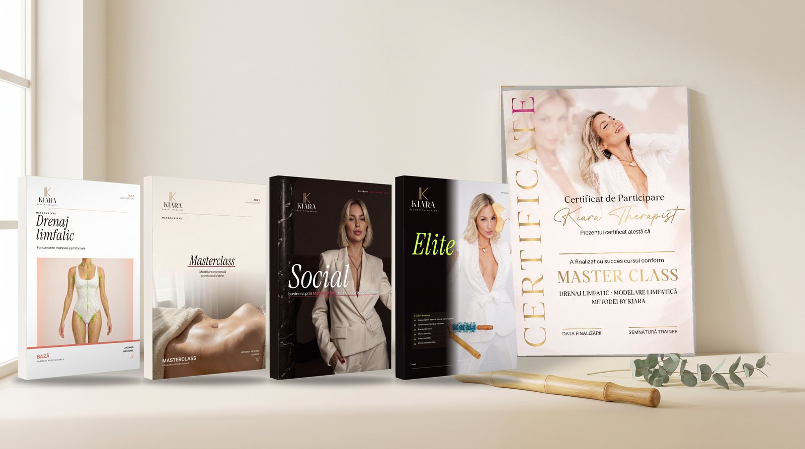 Manualele KIARA METHOD și certificatul